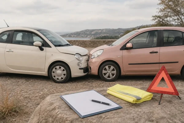 Accident de voiture : sécuriser les lieux, remplir le constat et déclarer